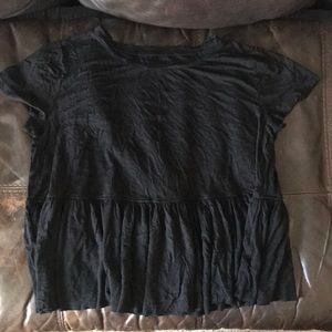 Mossimo flowy Black t shirt